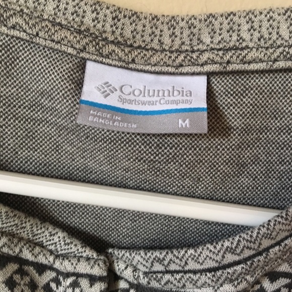 Columbia Mountain Lodge Jacquard Henley - Picture 4 of 4